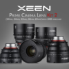 XEEN Prime Cinema Lens Kit 2 | 14mm, 24mm, 35mm, 50mm, 85mm with SKB hardcase