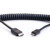Atomos AtomFlex Coiled Cable – HDMI to MiniHDMI 40cm