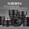 XEEN Prime Cinema Lens Kit 3 | 14mm, 24mm, 35mm, 50mm, 85mm, 135mm with SKB hardcase