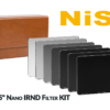 NiSi 4 x 5.65″ Nano IRND Filter KIT