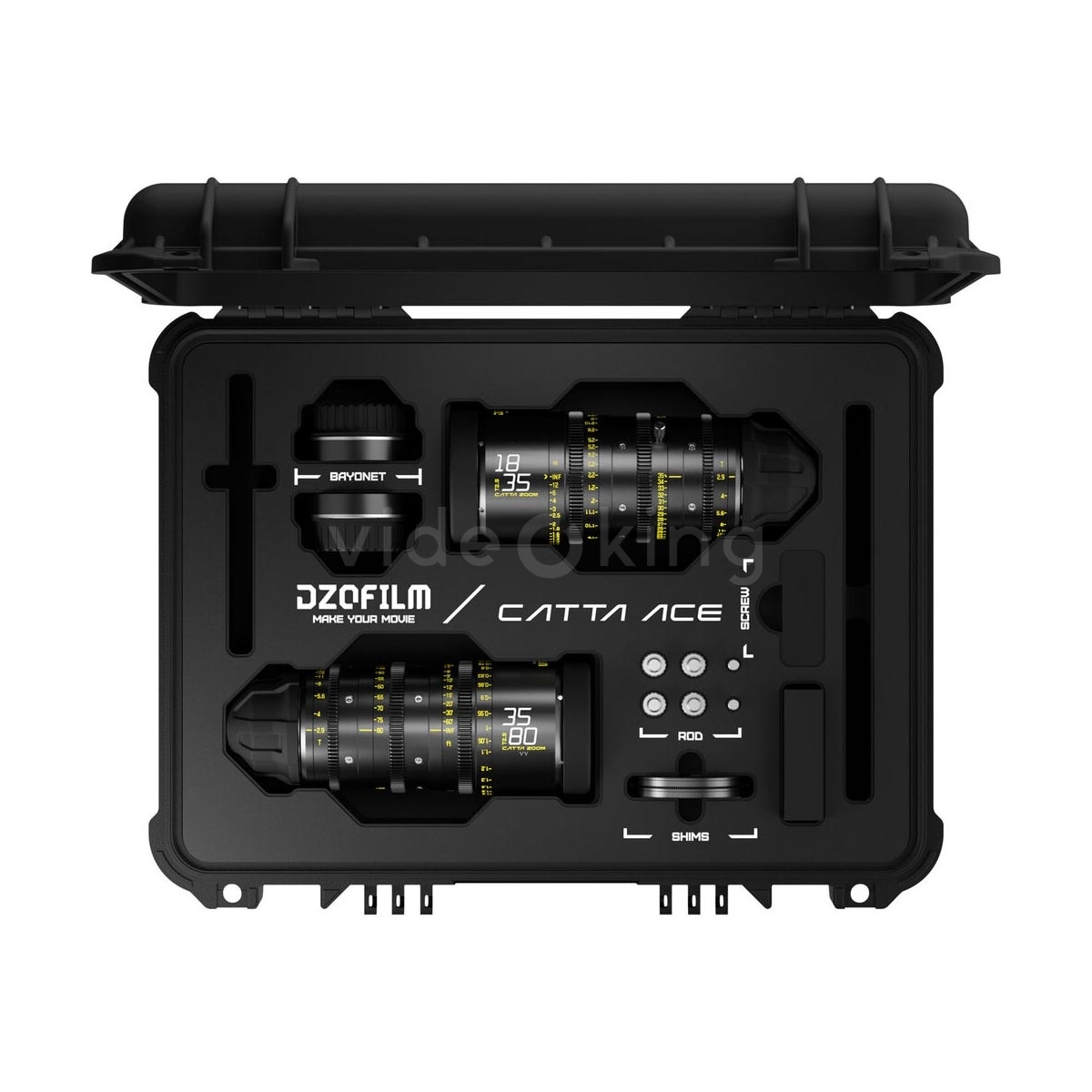DZOFILM Catta Ace FF 18-35/35-80mm T2.9 Cine 2-Lens Bundle (Black) (PL+EF Mount)