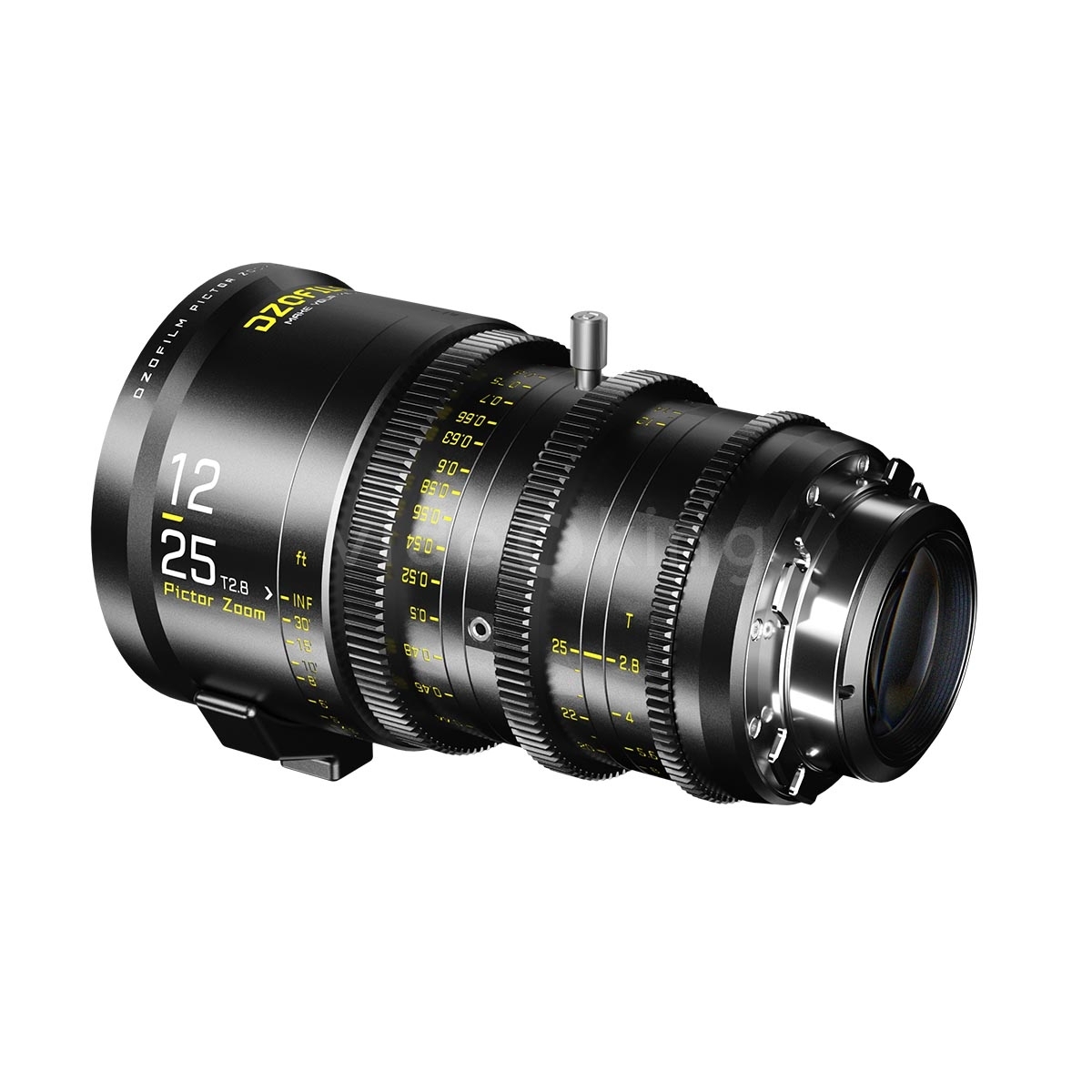DZOFILM Pictor 12-25mm T2.8 Wide-Angle Cine Zoom Lens (Black) (PL+EF Mount)