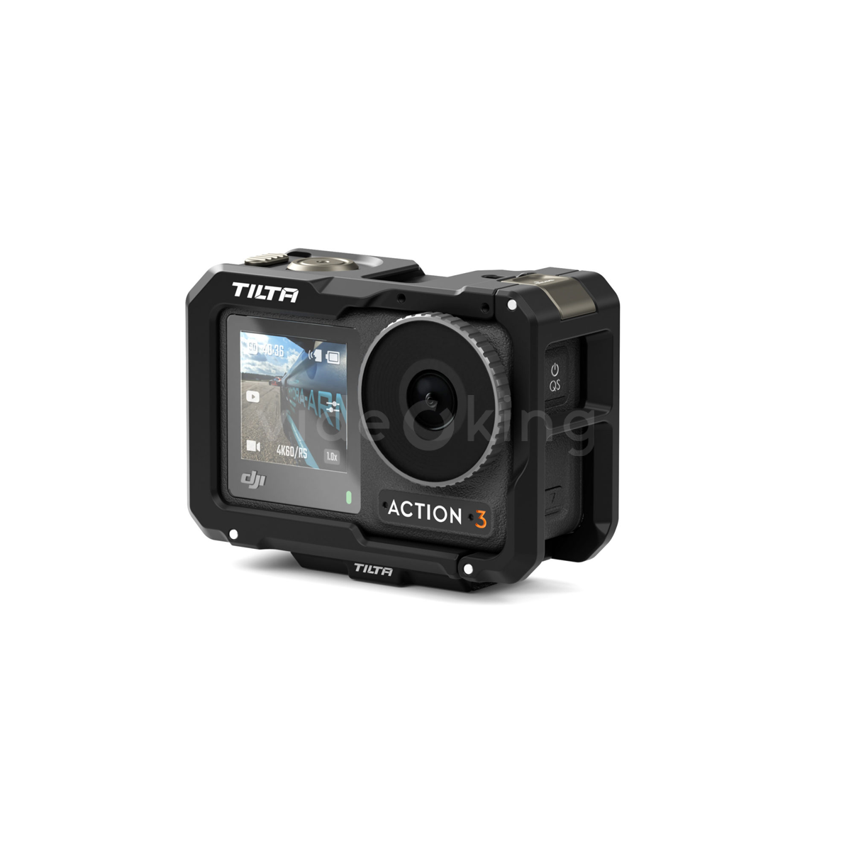 TILTA Camera Cage for DJI Osmo Action 3 Basic Kit – Black