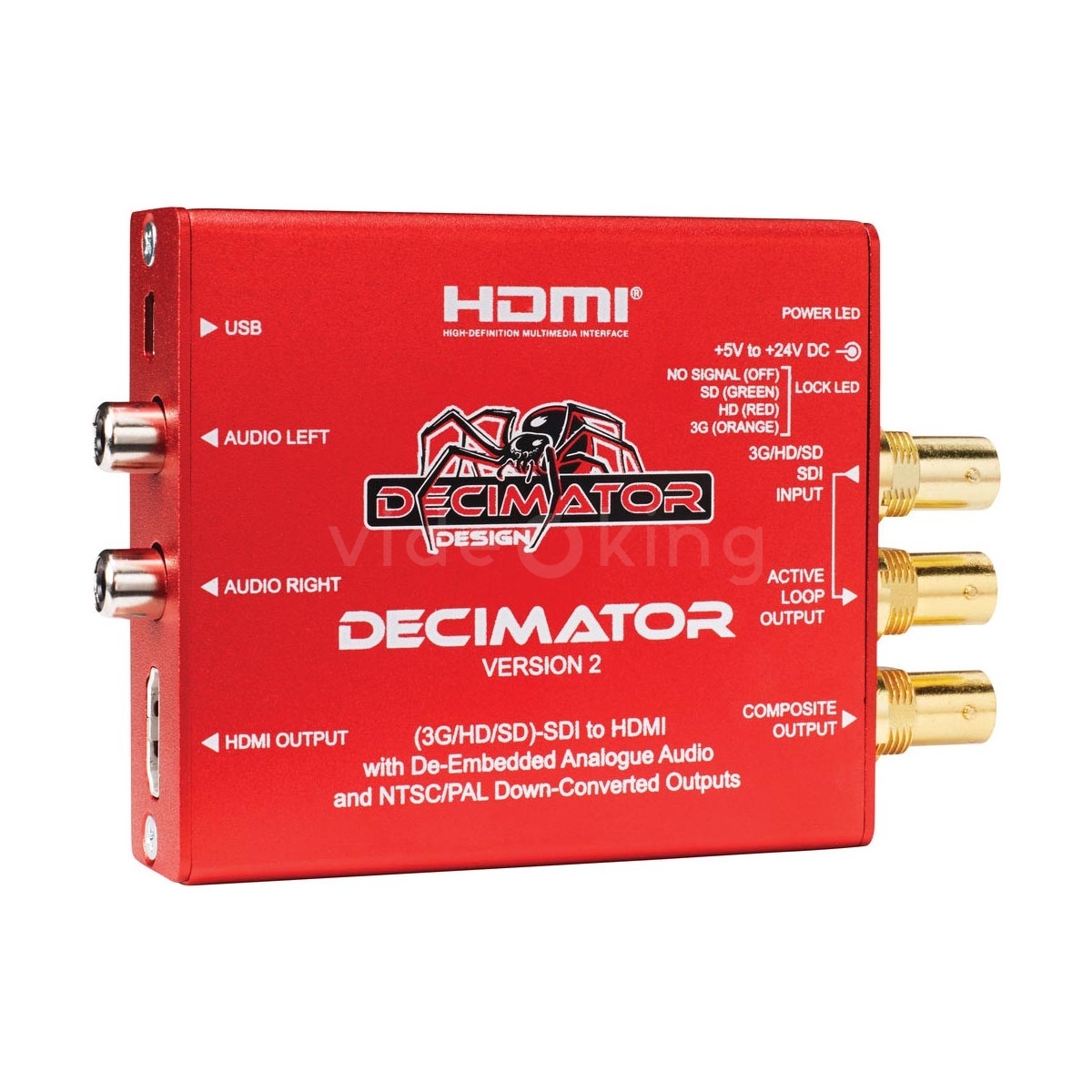 Decimator DECIMATOR-2 3G/HD/SD-SDI to both HDMI & NTSC/PAL
