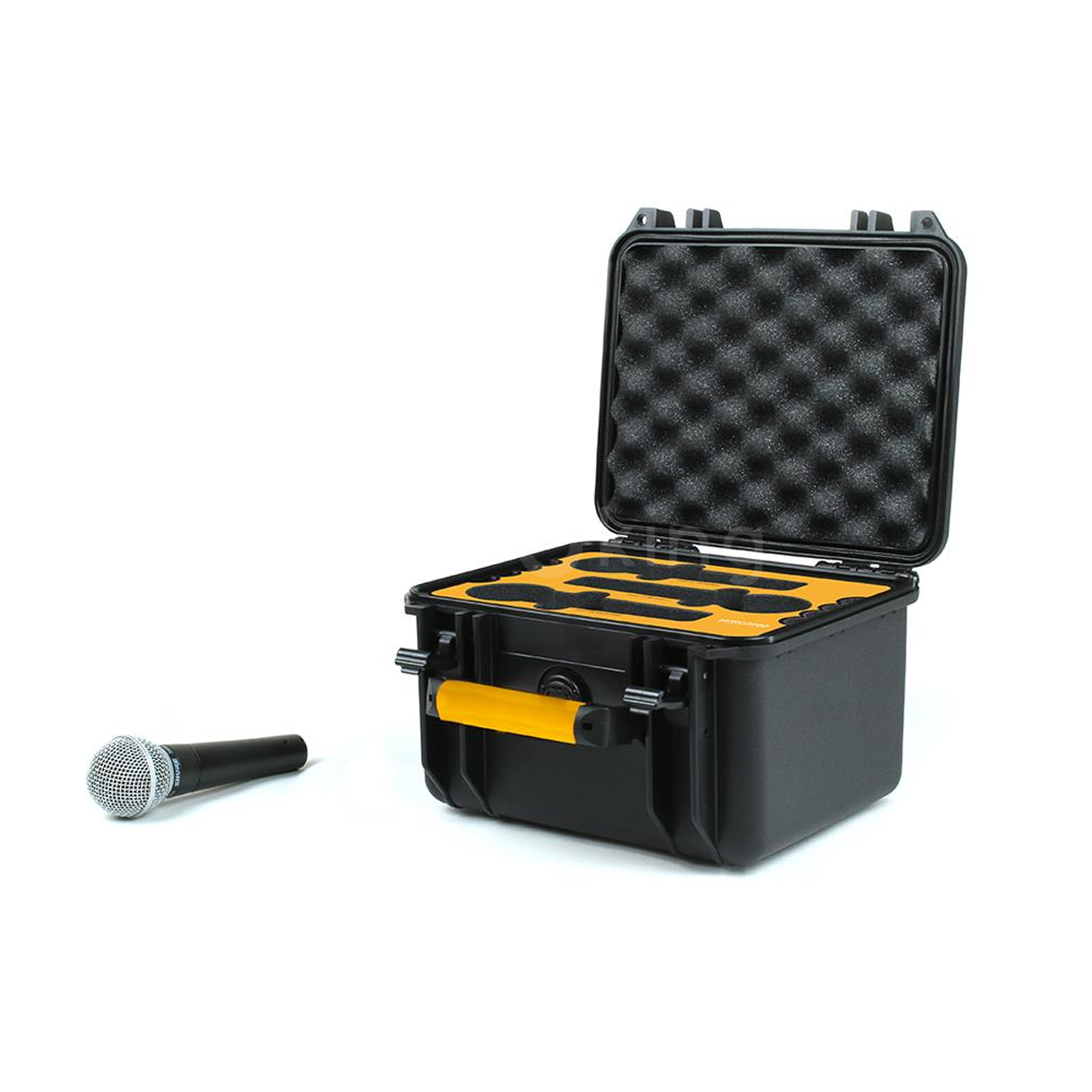 HPRC kufr pro 6 univerzálních mikrofonů