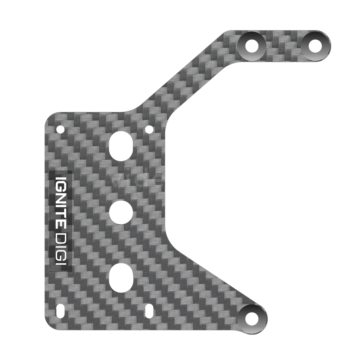 Ignite Digi Carbon Side Plate for Teradek / KEYSTONE / KOMODO-X