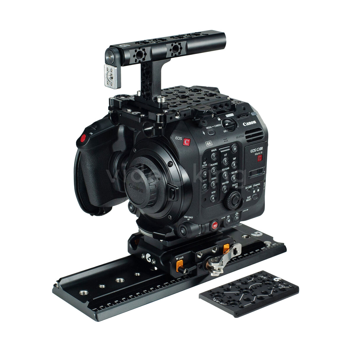 Bright Tangerine Canon C300 Mark III – Advanced Kit